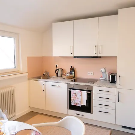 Seerose - W14, Zentral In Bahnhofsnaehe, Kueche, 3 Schlafzimmer Appartamento