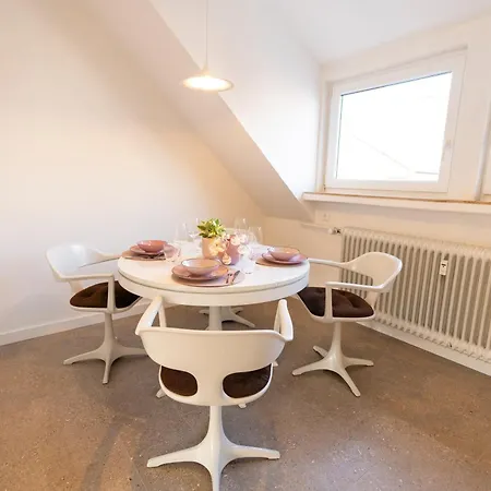 Seerose - W14, Zentral In Bahnhofsnaehe, Kueche, 3 Schlafzimmer * 乌尔姆