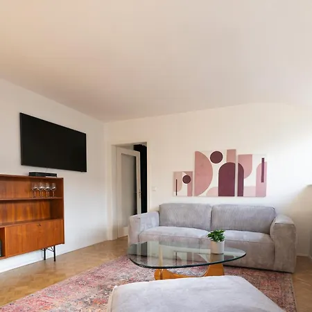 公寓 Seerose - W14, Zentral In Bahnhofsnaehe, Kueche, 3 Schlafzimmer 乌尔姆